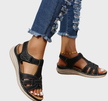 Renna | Women’s Adjustable Strap Closed Heel Sandals