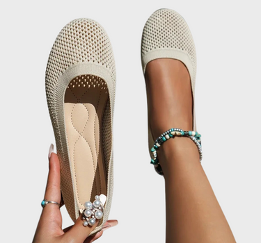 Odessa | Women’s Slip-On Flats | Knit Upper