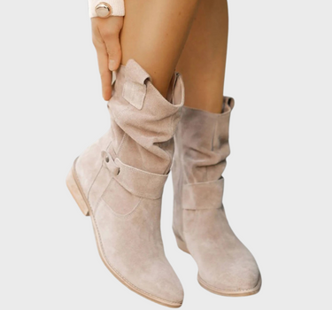 Barbo | Women’s Mid Calf Boots | Flat Sole