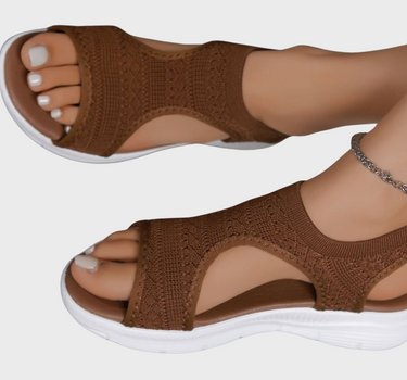 Michelle | Women's Peep Toe Solid Color Sandals