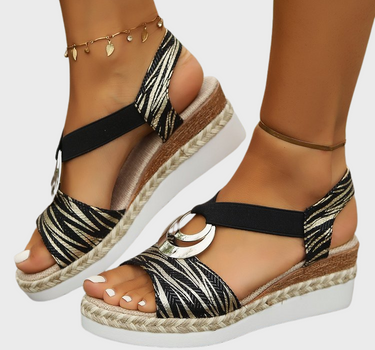 Paige | Women's Peep Toe Wedge Sandals