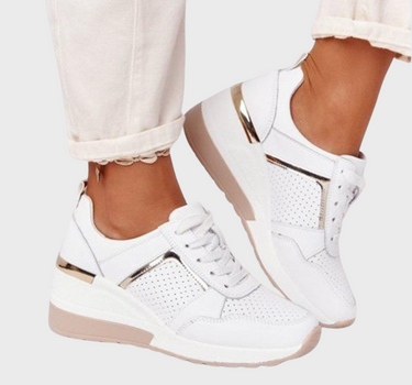 Naya | Women’s Wedge Sneakers | Lace-Up
