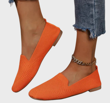 Willa | Women’s Knit Loafers | Slip-On & Round Toe