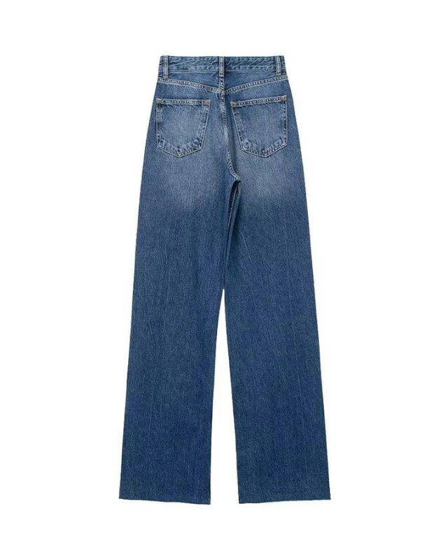 Blue Women’s Everyday Fit Straight-Leg Jeans