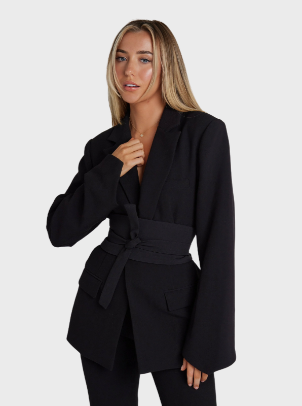 Women's Modern Blazer with Belt