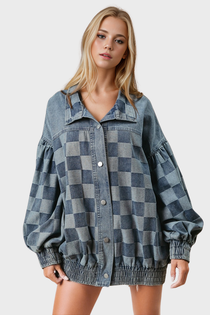 Elizabeth | Women's Button Up Denim Jacket