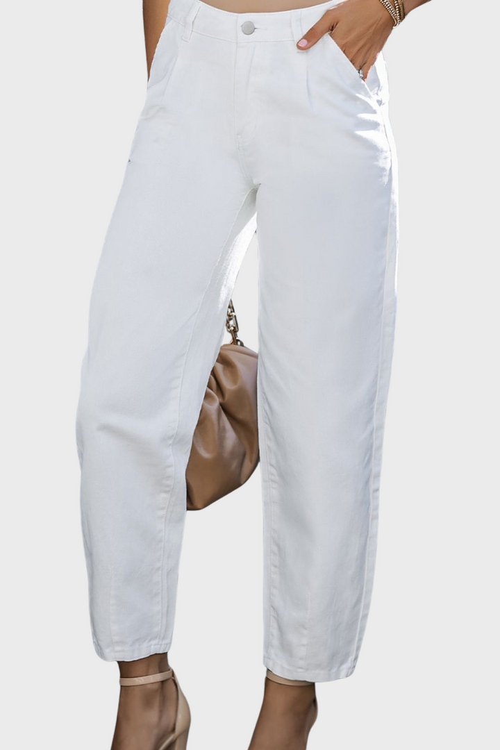 Jasmine | Women's High-Waist Straight Jeans