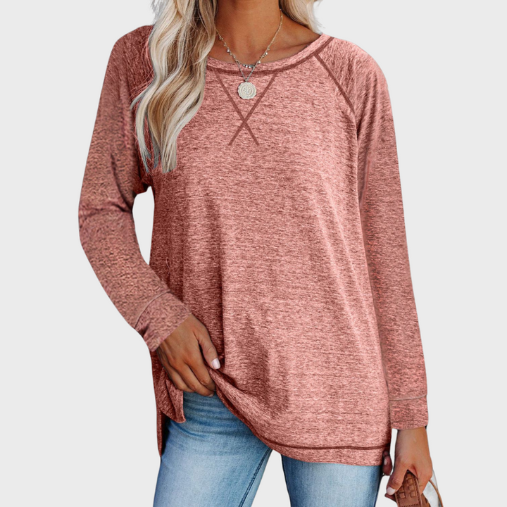 Tatiana | Women's Round Neck Long Sleeve T-Shirt