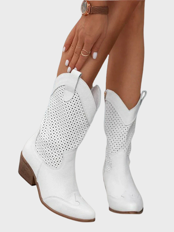 Women’s Zipper Cowboy Boots