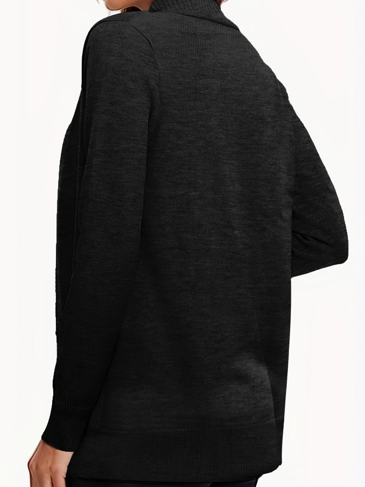 Cardin | Women's Open Front Long Sleeve Sweater Cardigan