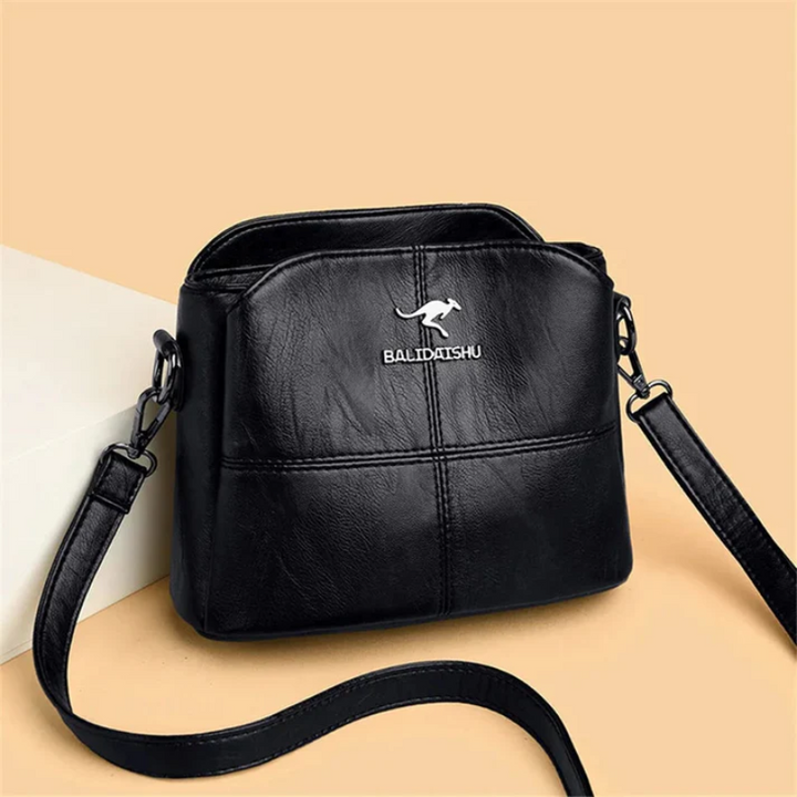 Leather Bally Shoulder Bag