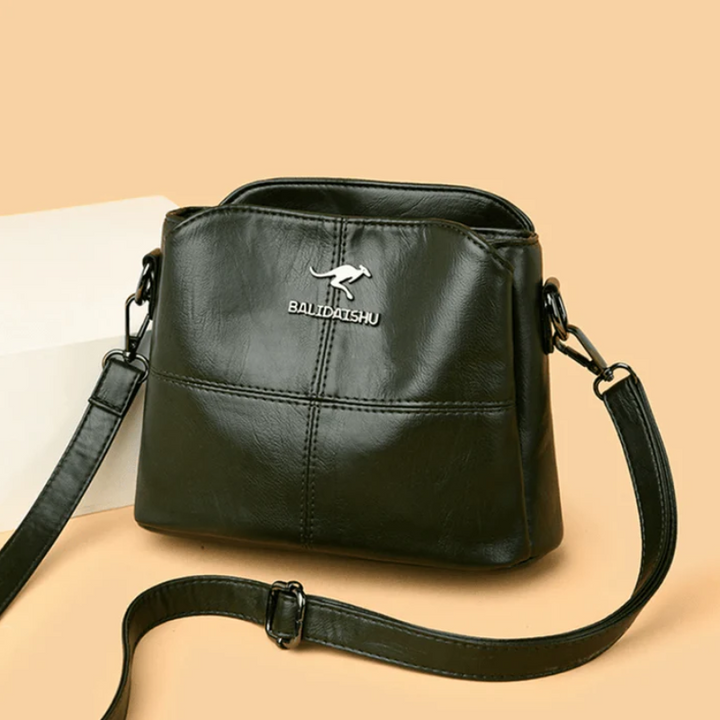Leather Bally Shoulder Bag