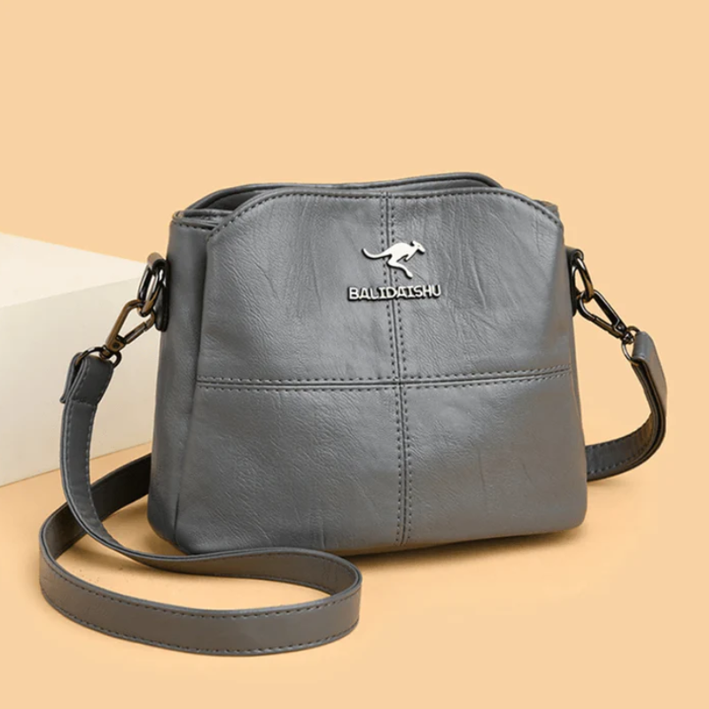 Leather Bally Shoulder Bag