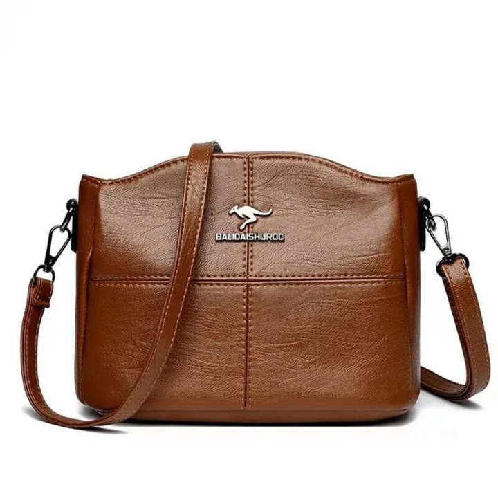 Leather Bally Shoulder Bag