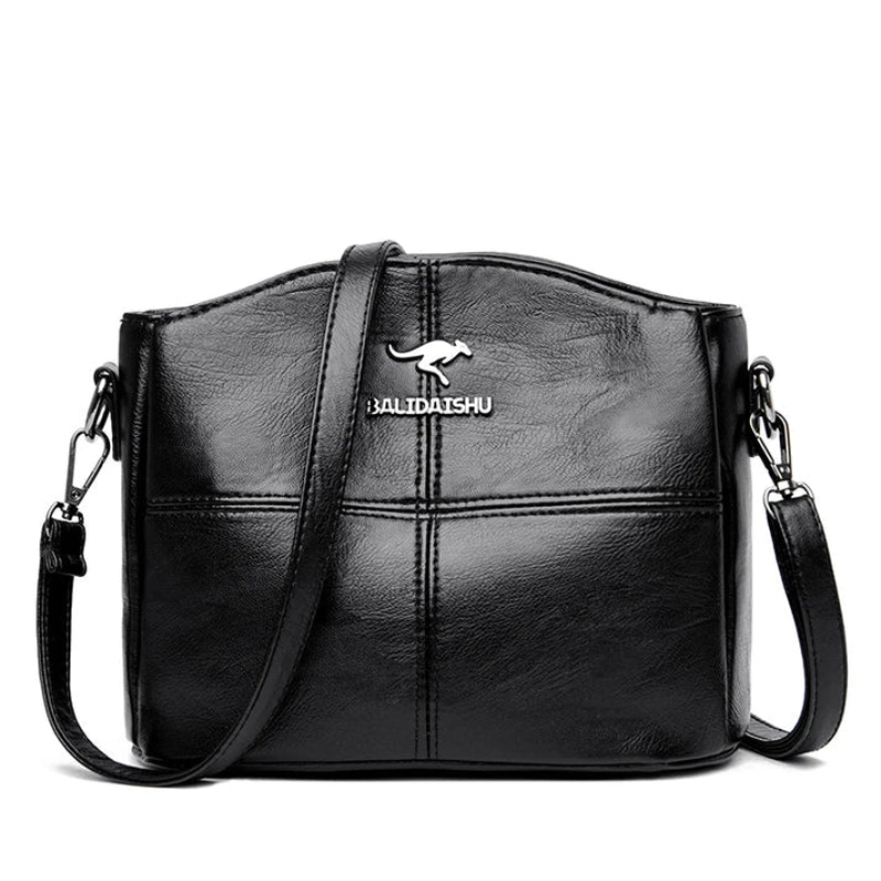 Leather Bally Shoulder Bag