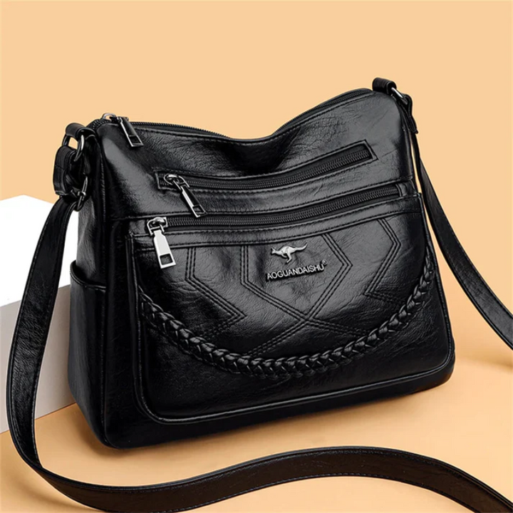 Leather Crossbody Shoulder Bag