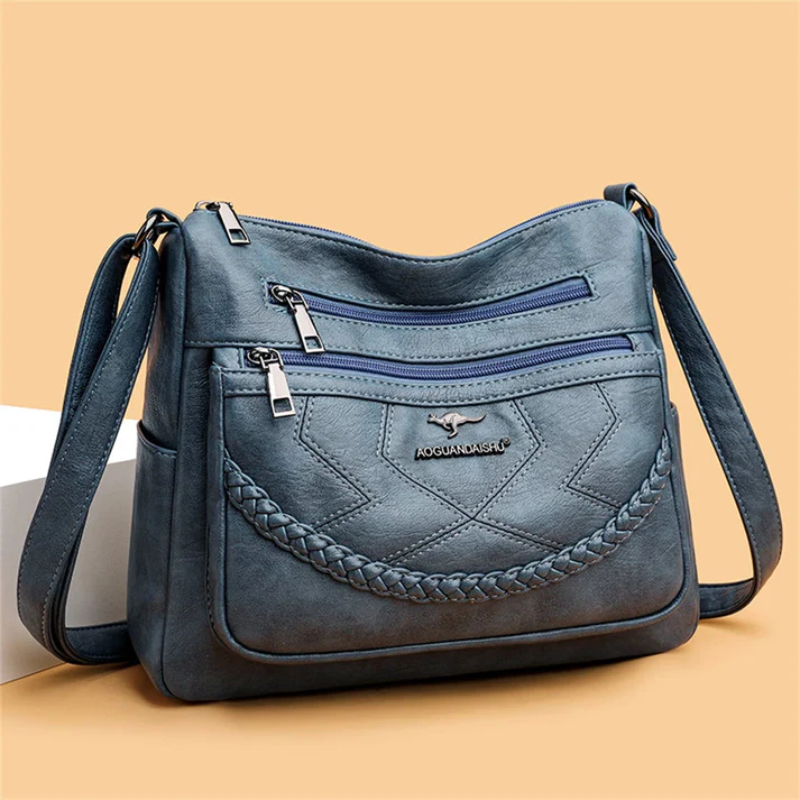Leather Crossbody Shoulder Bag