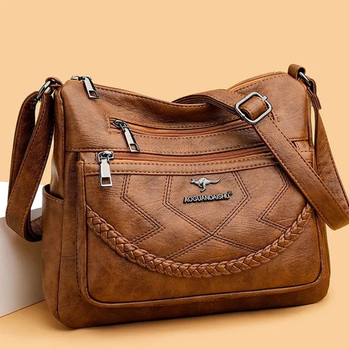 Leather Crossbody Shoulder Bag