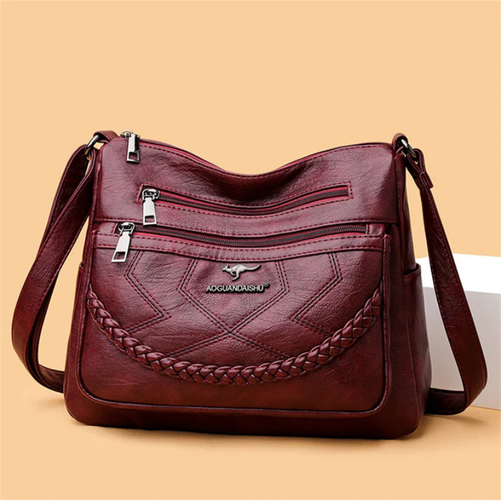 Leather Crossbody Shoulder Bag