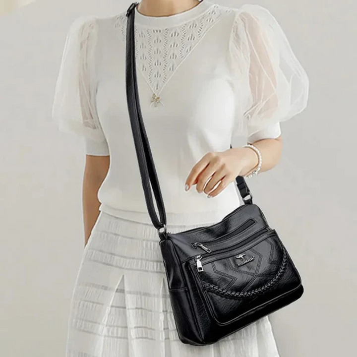 Leather Crossbody Shoulder Bag