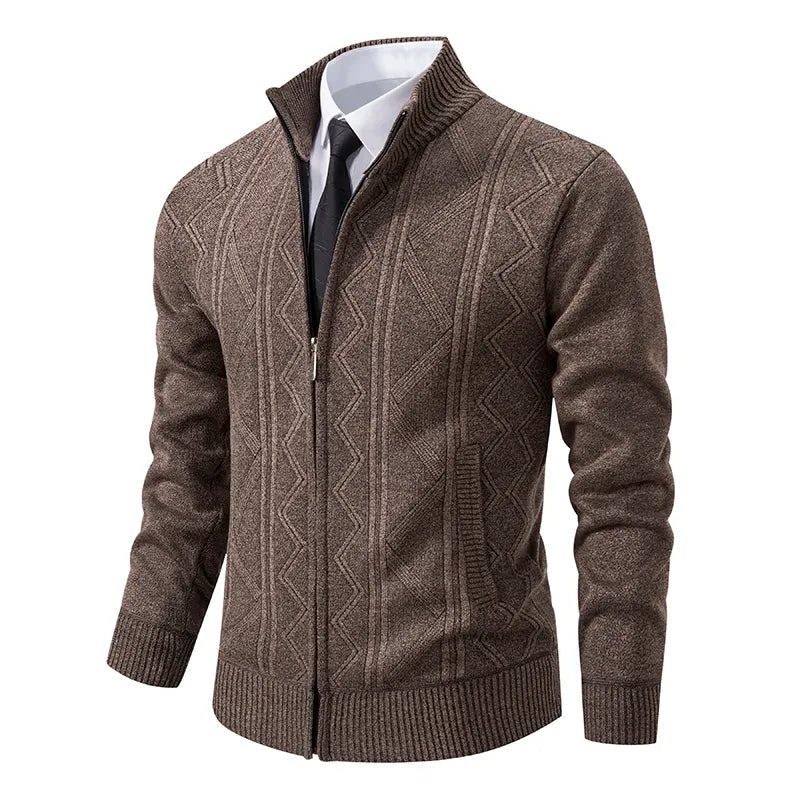 Men's Cardigan Sweater – Elegant Style for Business & Events