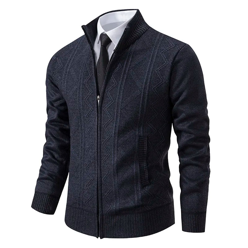 Men's Cardigan Sweater – Elegant Style for Business & Events