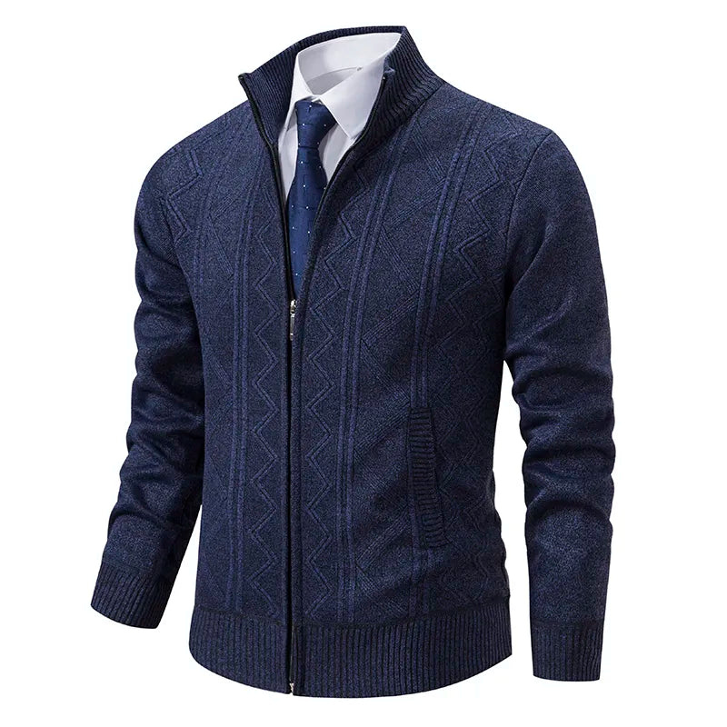 Men's Cardigan Sweater – Elegant Style for Business & Events