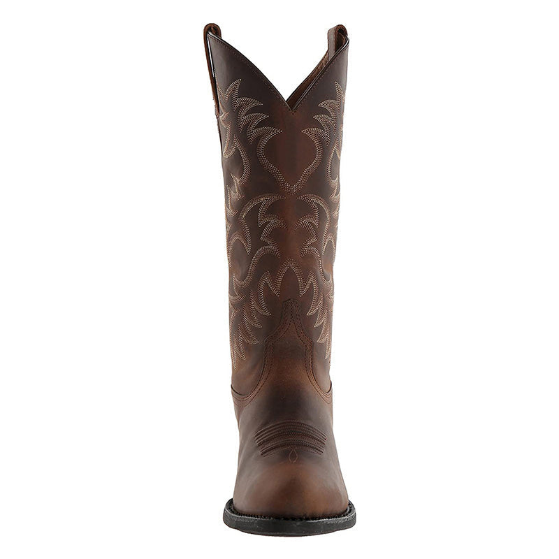 Women's Cowboy Boots – Half-High Western Style with Pointed Toe