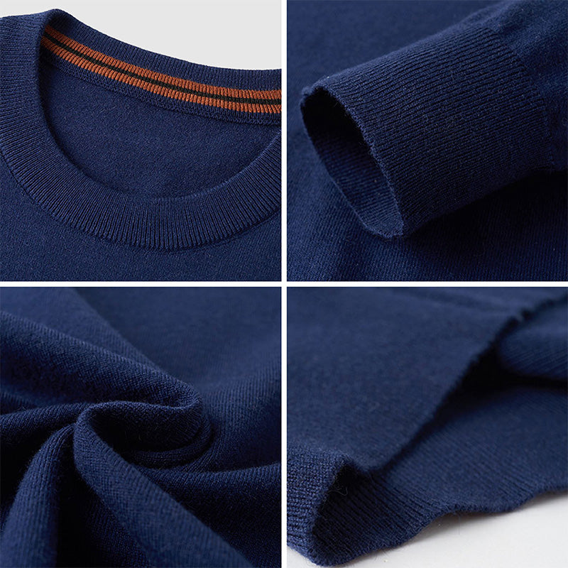 Men's Crewneck Sweater – Knitted Everyday Wear