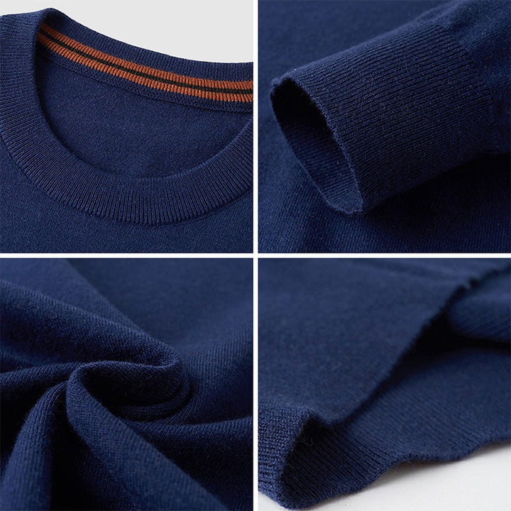 Men's Crewneck Sweater – Knitted Everyday Wear
