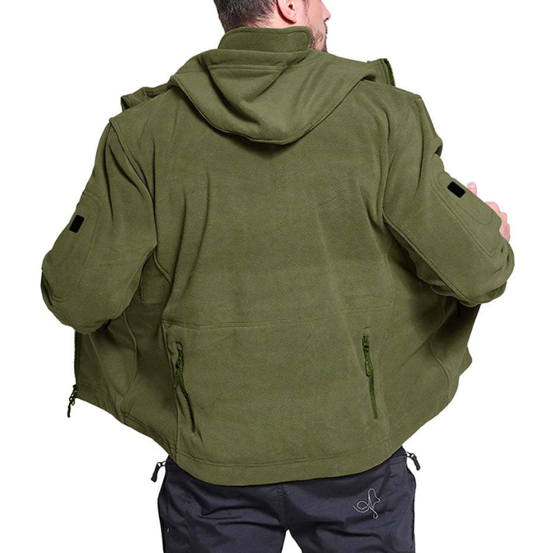 Men's Fleece Jacket –  Winter Outerwear for Cold Weather