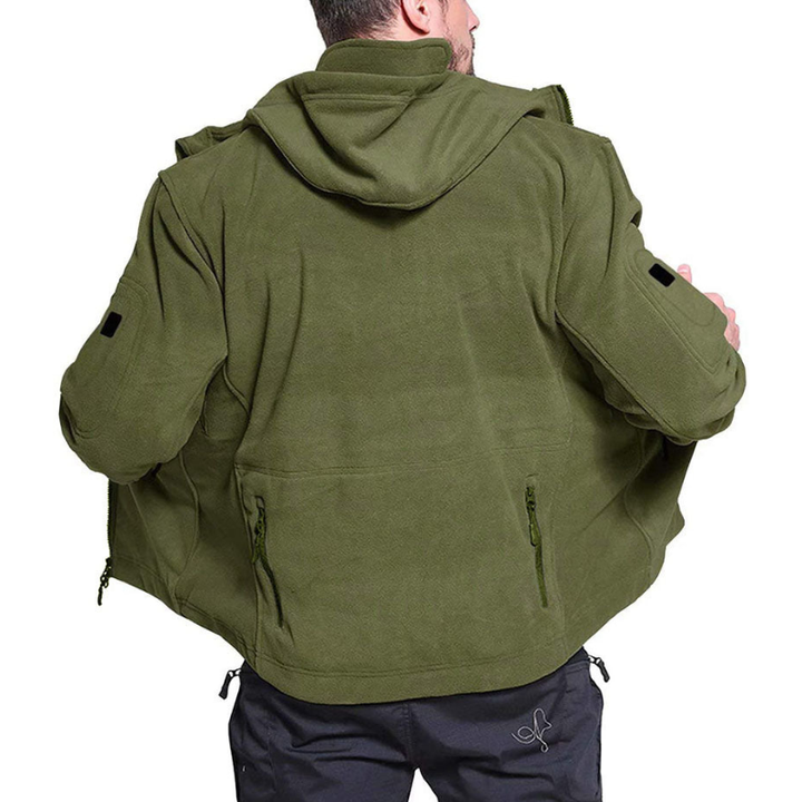 Men's Fleece Jacket –  Winter Outerwear for Cold Weather