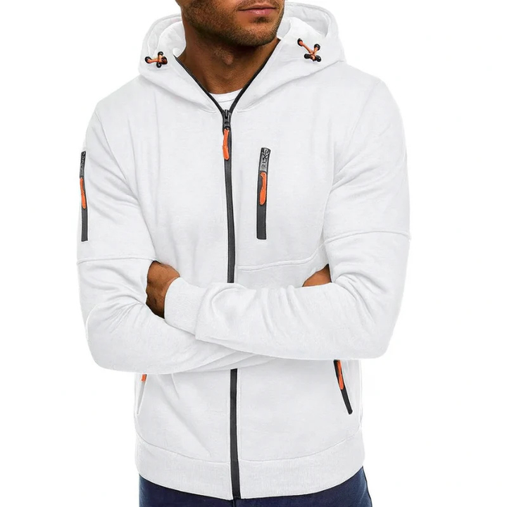 Men's Hooded Sweatshirt Jacket – Casual Everyday Hoodie