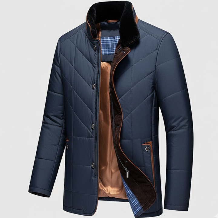 Men's Insulated Puffer Jacket – Stylish Winter Coat