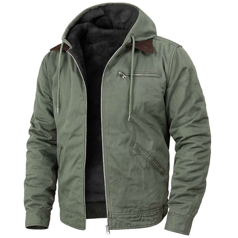 Men's Rain Jacket – Elegant All-Weather Coat