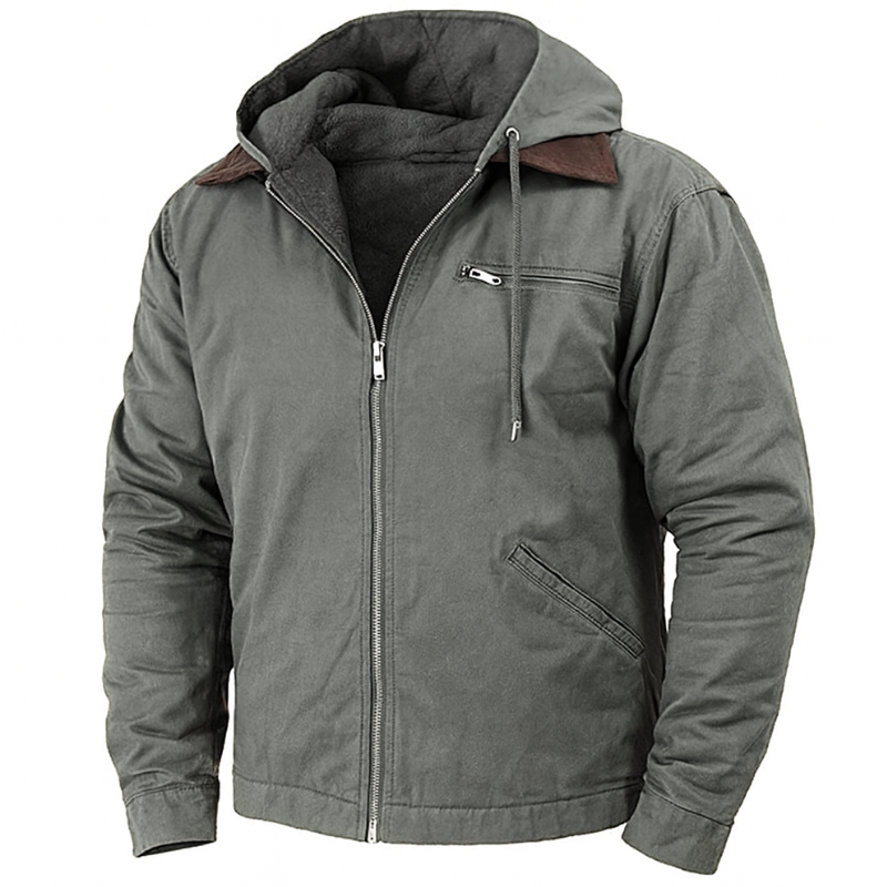 Men's Rain Jacket – Elegant All-Weather Coat