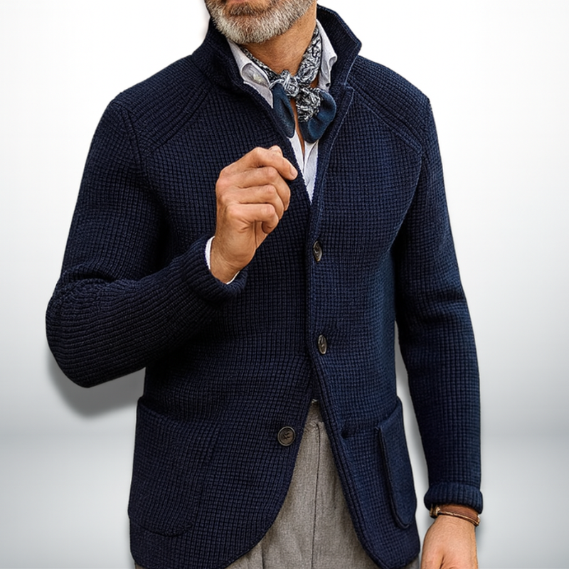 Men's Stand Collar Jacket – Modern Style for Any Occasion