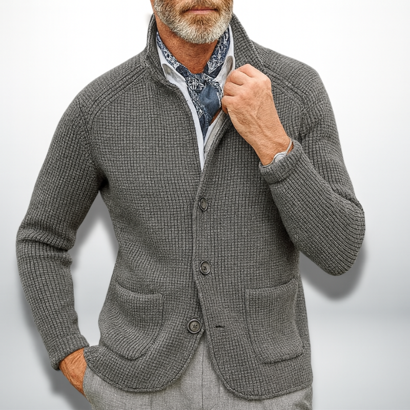 Men's Stand Collar Jacket – Modern Style for Any Occasion