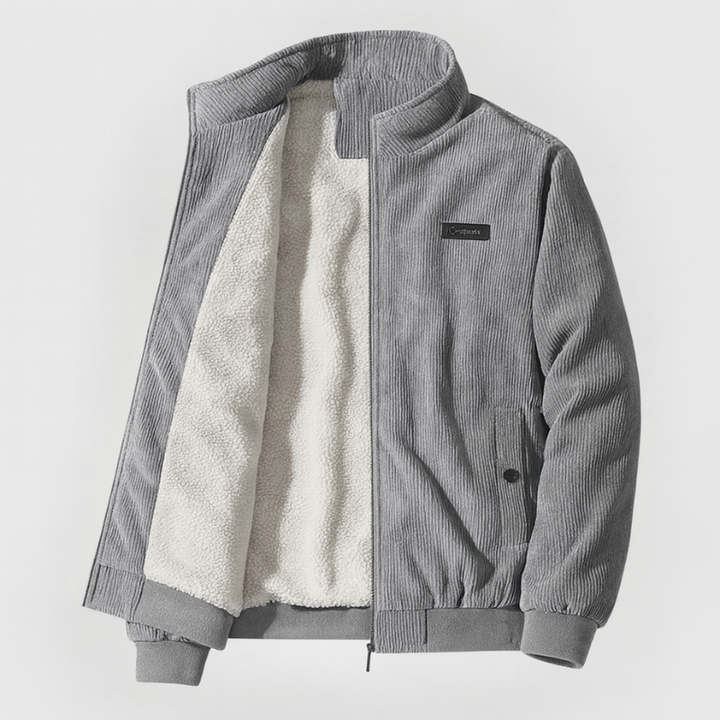 Men's Winter Jacket – Classic Corduroy Style for Office & Casual Wear