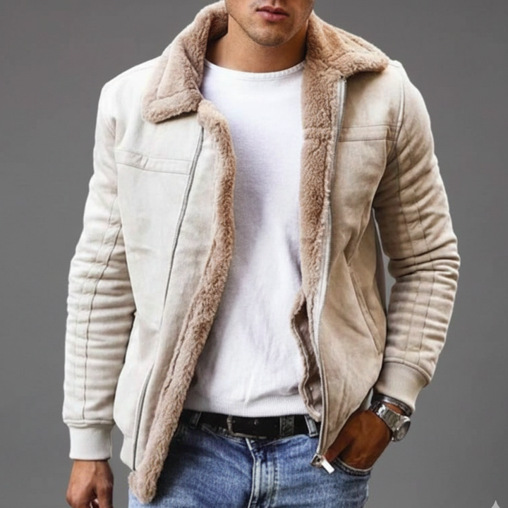 Men's Winter Jacket – Insulated Casual Coat for Cold Weather