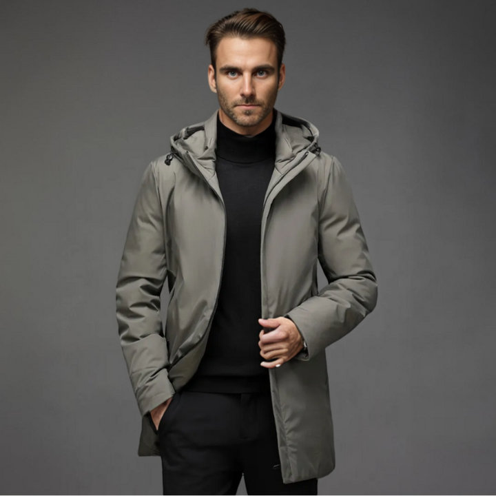 Men's Winter Parka Coat – Insulated Jacket for Cold Weather