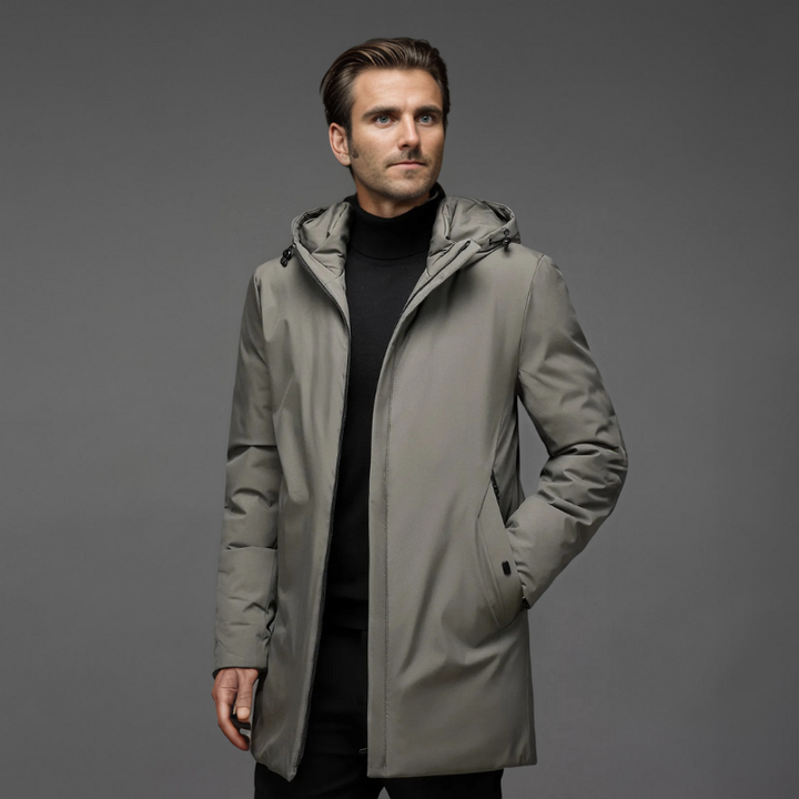 Men's Winter Parka Coat – Insulated Jacket for Cold Weather