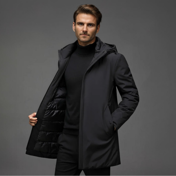 Men's Winter Parka Coat – Insulated Jacket for Cold Weather