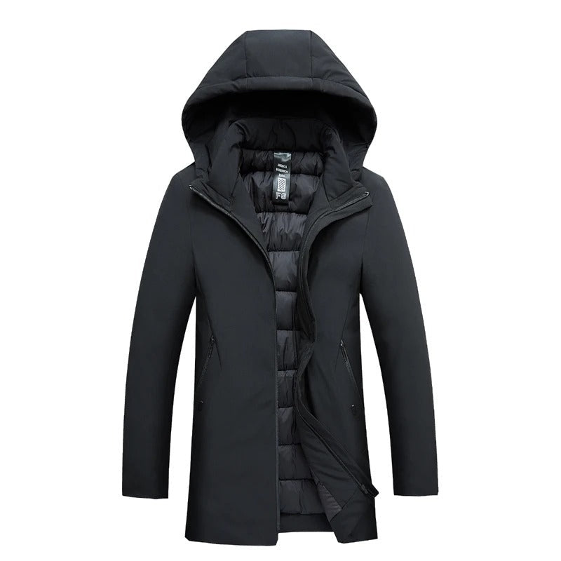 Men's Winter Parka Coat – Insulated Jacket for Cold Weather