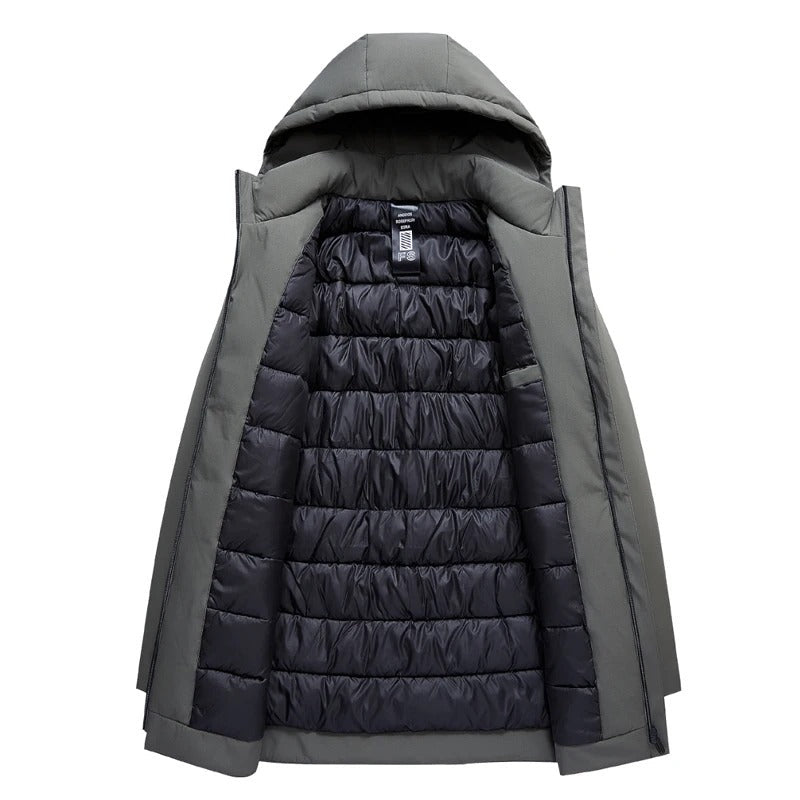 Men's Winter Parka Coat – Insulated Jacket for Cold Weather