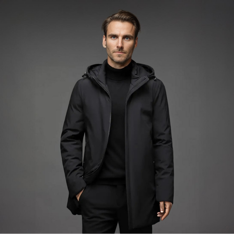 Men's Winter Parka Coat – Insulated Jacket for Cold Weather