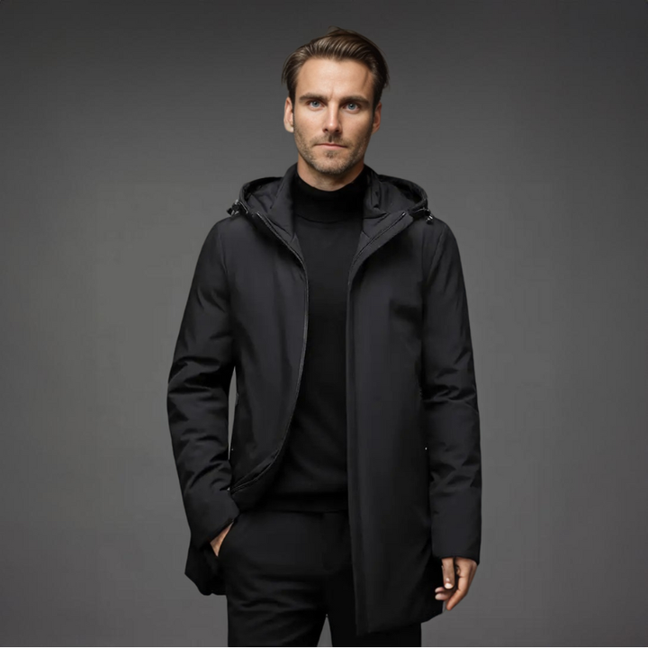 Men's Winter Parka Coat – Insulated Jacket for Cold Weather