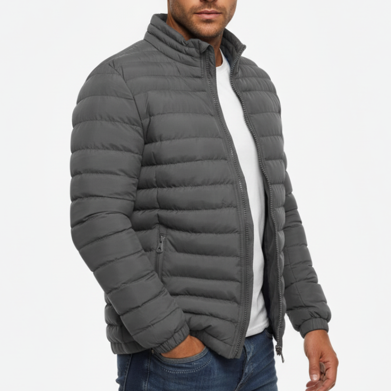 Men's Elegant Winter Jacket – Versatile Transitional Style