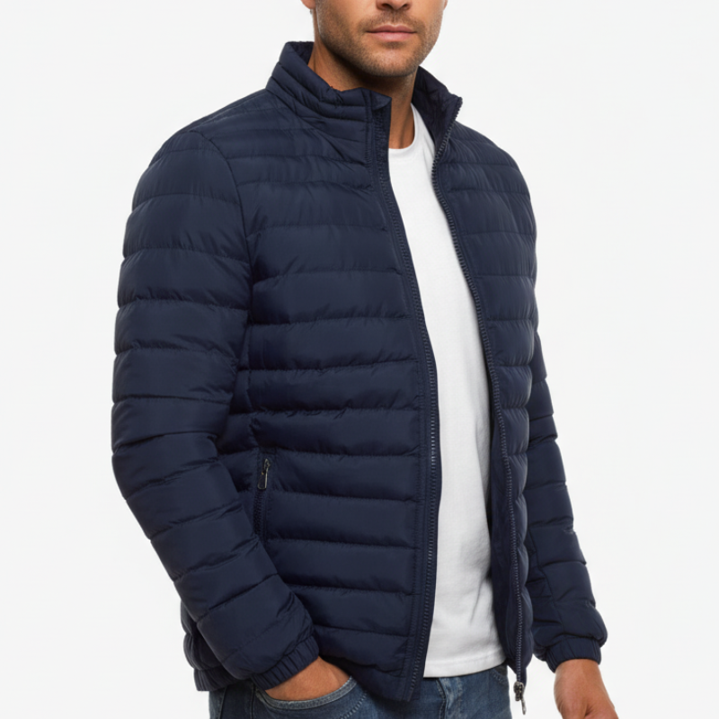 Men's Elegant Winter Jacket – Versatile Transitional Style