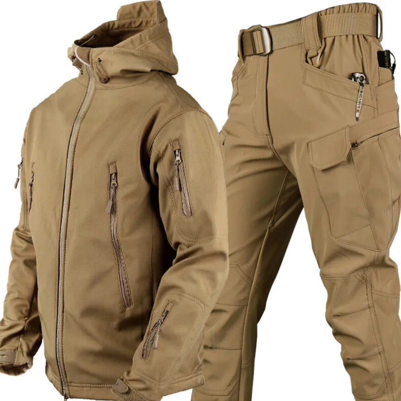 Men's Outdoor Set – Hiking Jacket and Trousers for Adventure